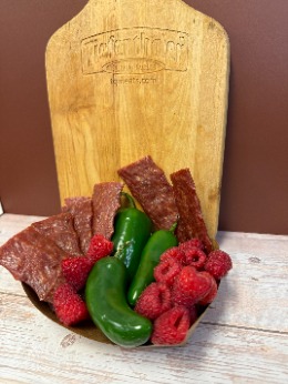 HOT RASPBERRY PORK STRIPS